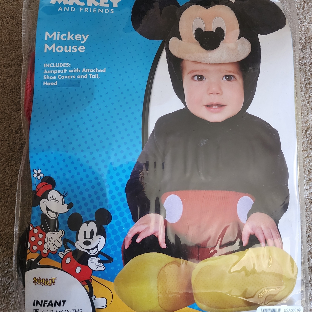 Mickey Mouse Infant Costume